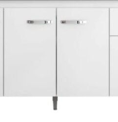 ARMARIO COZINHA 1,60M ROMA BRANCO CORSINI