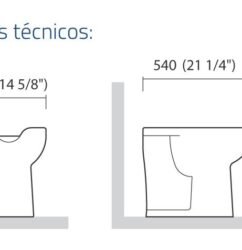 BACIA CONVENCIONAL LUNA MEDIC BRANCA ICASA IP9200 ACESSIVEL CADEIRANTE