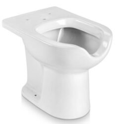 BACIA CONVENCIONAL LUNA MEDIC BRANCA ICASA IP9200 ACESSIVEL CADEIRANTE