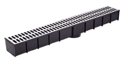 CAIXA COLETORA COM GRELHA DE ALUMINIO 15X100 BREC