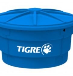 CAIXA DAGUA COM TAMPA 310L TIGRE