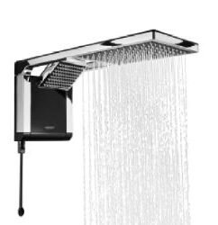 CHUVE + DUCHA ACQUA DUO BLACK/CROM 127V LORENZETTI