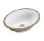 CUBA DE EMBUTIR OVAL 40x30 BRANCO ICASA IL6500