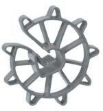 ESPACADOR CIRCULAR COLUNA 2,5 ROSETA PVC