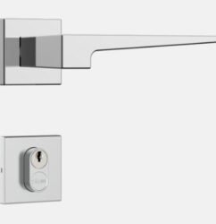 FECHADURA CLASSIC 40 ROSETA QUAD INOX 3200 EXTERNA STAM 38229