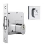 FECHADURA PIVOTANTE ROLETE ROSETA QUAD INOX EXTERNA 1005 STAM 10892