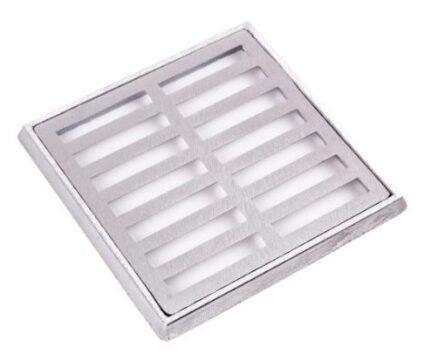 GRELHA ALUMINIO 20X20 COM PORTA GRELHA BREC