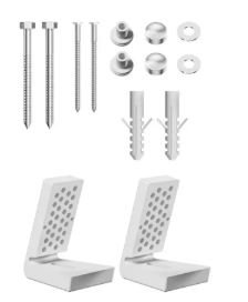 KIT CONJUNTO FIXACAO LATERAL SP121 DECA