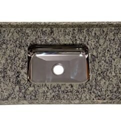 PIA GRANITO ST 1,60X0,55M BEGE ARABESCO GARÇA