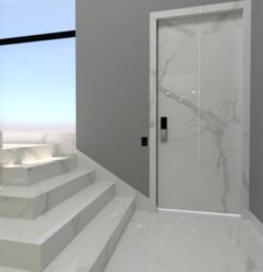 PORC POLIDO STATUARIO LIGHT A 120X240 GAUDI (2.88)