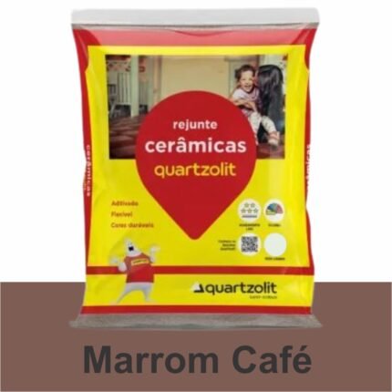 REJUNTE CERAMICO FLEX 5KG MARROM CAFE QUARTZOLIT