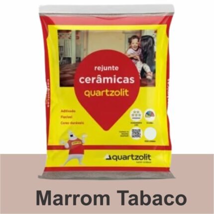 REJUNTE CERAMICO FLEX 5KG MARROM TABACO QUARTZOLIT