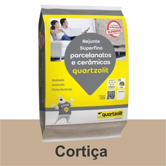 REJUNTE PORCELANATO FLEX 5KG CORTIÇA QUARTZOLIT