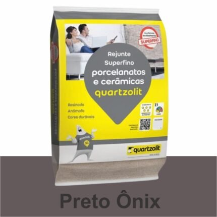 REJUNTE PORCELANATO FLEX 5KG PRETO ONIX QUARTZOLIT