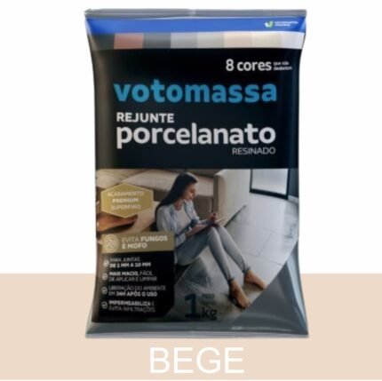 REJUNTE PORCELANATO RESINADO VOTORAN BEGE 1KG#