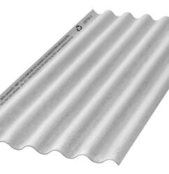 TELHA ONDULADA FIBROCIM. 2,13 X 1,10 6MM IMBRALIT*