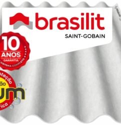 TELHA ONDULADA S/A 6MM 3,05X1,10 BRASILIT#