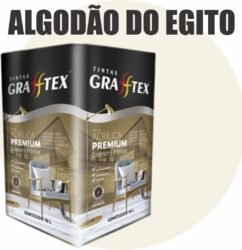 TINTA ACRILICA FOSCA PREMIUM INT/EXT 18L ALGODAO DO EGITO GRAFFTEX-