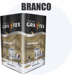 TINTA ACRILICA FOSCA PREMIUM INT/EXT 18L BRANCO GRAFFTEX-