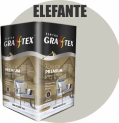 TINTA ACRILICA FOSCA PREMIUM INT/EXT 18L ELEFANTE GRAFFTEX