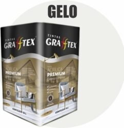 TINTA ACRILICA FOSCA PREMIUM INT/EXT 18L GELO GRAFFTEX-