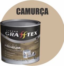 TINTA ACRILICA FOSCA PREMIUM INT/EXT 3,6L CAMURÇA GRAFFTEX