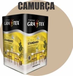 TINTA ACRILICA FOSCA STANDARD INT/EXT 18L CAMURÇA GRAFFTEX