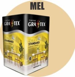 TINTA ACRILICA FOSCA STANDARD INT/EXT 18L MEL GRAFFTEX