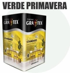 TINTA ACRILICA FOSCA STANDARD INT/EXT 18L VERDE PRIMAVERA GRAFFTEX