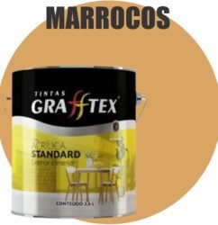 TINTA ACRILICA FOSCA STANDARD INT/EXT 3,6L MARROCOS GRAFFTEX