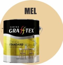 TINTA ACRILICA FOSCA STANDARD INT/EXT 3,6L MEL GRAFFTEX