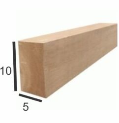 VIGA CAMBARA 5X10 APARELHADA