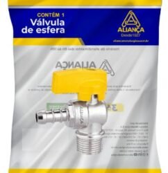 VALVULA GAS ESF ANG H/C AM 1/2 NPT 550/10 ALIANÇA 087999