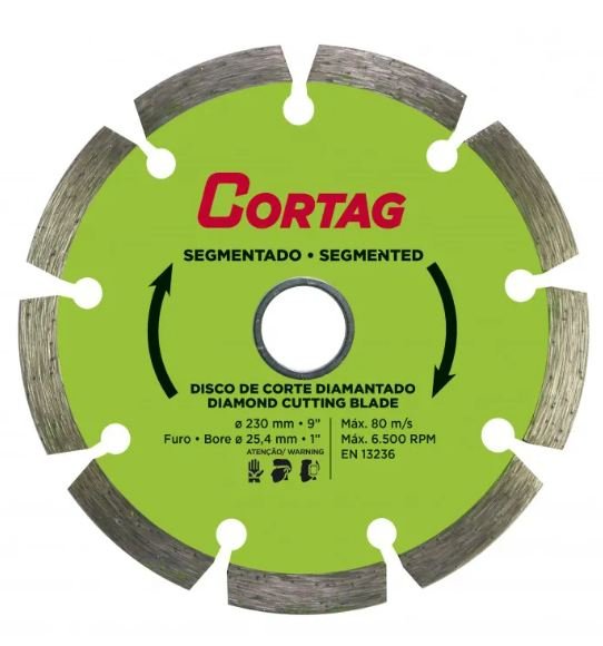 42830043-d710-4641-ad17-e3082f779434 DISCO DIAMANTADO SEG o230/ FURO o25,4/ RED CORTAG 61619