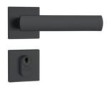 FECHADURA ROSETA QUAD PRETO FOSCO (35) 803/35 EXTERNA STAM 41758