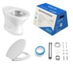 COMBO BACIA INFANIL CONVENCIONAL BRANCO ICASA CBCINF00