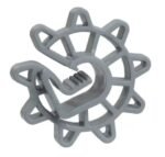 ESPACADOR CIRCULAR COLUNA 3CM ROSETA PVC