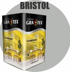 TINTA ACRILICA FOSCA STANDARD INT/EXT 18L BRISTOL GRAFFTEX