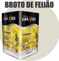 TINTA ACRILICA FOSCA STANDARD INT/EXT 18L BROTO DE FEIJAO GRAFFTEX