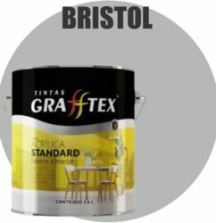 TINTA ACRILICA FOSCA STANDARD INT/EXT 3,6L BRISTOL GRAFFTEX
