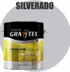 TINTA ACRILICA FOSCA STANDARD INT/EXT 3,6L SILVERADO GRAFFTEX