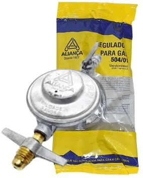 REGULADOR GAS SEM MANGUEIRA 504/01 BT ALIANCA 058555
