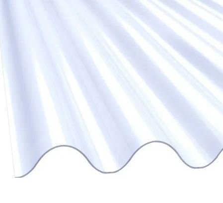 TELHA ONDULADA TRANSLUCIDA PRFV 2,13 X 1,10 FIBRARTE