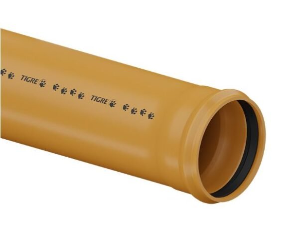 TUBO COLETOR ESGOTO JEI DN200 BARRA 6M PEVESUL 01050103