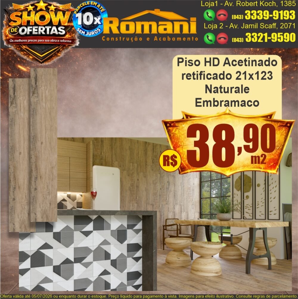 piso regua acetinado embramaco amadeirado madeira hd SHOW DE OFERTAS promocao oferta barato