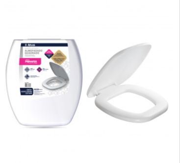 ASSENTO SANIT ALMOF QUADRADO PLASTICO BR ATLAS PR1064-2