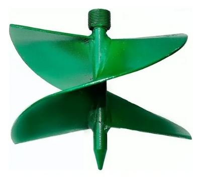 BROCA TRADO 10 CM AVULSA AFS VERDE SEM CABO