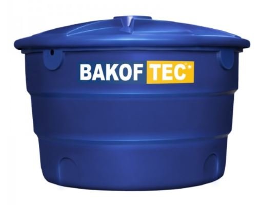 CAIXA D'AGUA POLIETILENO 1000LT C/TAMPA BAKOF