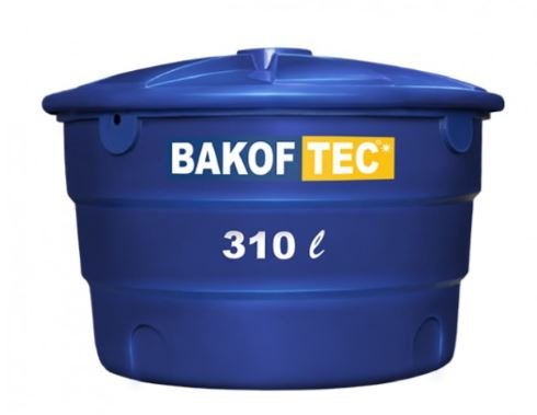 CAIXA D'AGUA POLIETILENO 310L C/TAMPA BAKOF