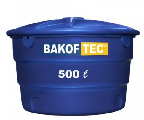 CAIXA D'AGUA POLIETILENO 500LT C/TAMPA BAKOF